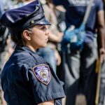 Female NYPD cop
